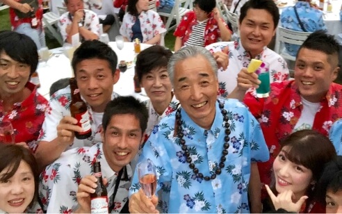 社員旅行の様子