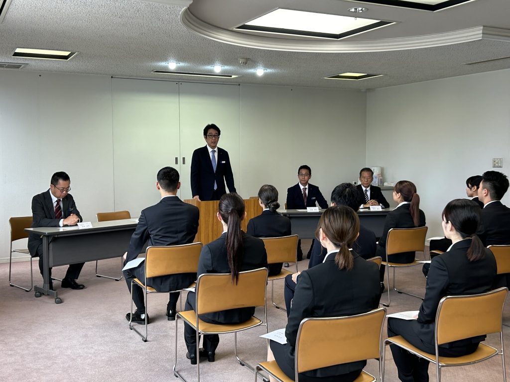 2023.10.2 2024卒新卒採用内定式
